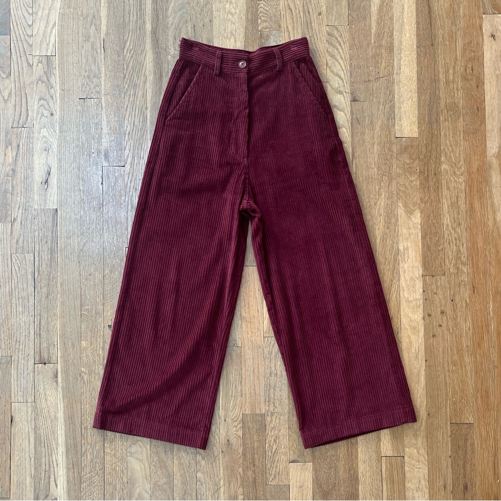 Caron Callahan Andes Corduroy Pants in Auburn (size 4)